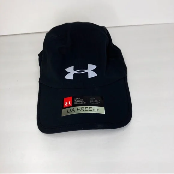 Black UNDER ARMOUR Hat adjustable Head cooling NWT - Picture 1 of 3